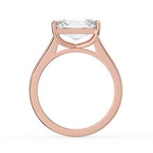 The Aria Ring - East-West Radiant Solitaire