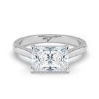 The Aria Ring - East-West Radiant Solitaire