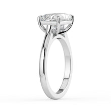 The Aria Ring - East-West Radiant Solitaire