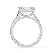 The Aria Ring - East-West Radiant Solitaire