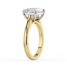 The Aria Ring - East-West Radiant Solitaire