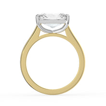 The Aria Ring - East-West Radiant Solitaire