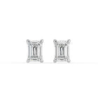 The Althea Earrings - Emerald Cut Studs