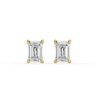 The Althea Earrings - Emerald Cut Studs