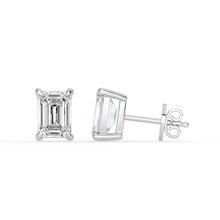 The Althea Earrings - Emerald Cut Studs