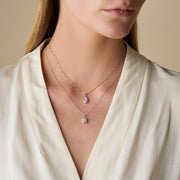 The Odette Emerald Bezel Pendant