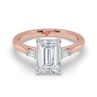 The Maia Ring - Emerald & Baguette Trilogy
