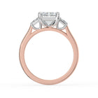 The Maia Ring - Emerald & Baguette Trilogy