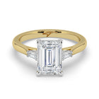The Maia Ring - Emerald & Baguette Trilogy