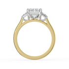 The Maia Ring - Emerald & Baguette Trilogy