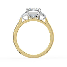 The Maia Ring - Emerald & Baguette Trilogy
