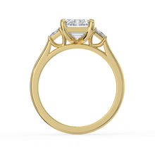 The Maia Ring - Emerald & Baguette Trilogy