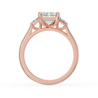 The Maia Ring - Emerald & Baguette Trilogy
