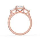 The Maia Ring - Emerald & Baguette Trilogy