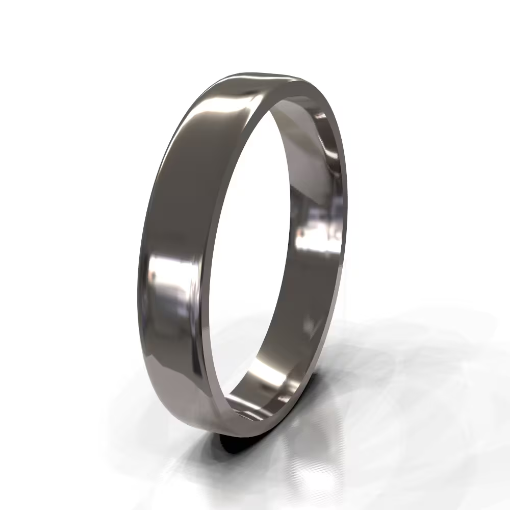 Classic Flat Men's Wedding Band