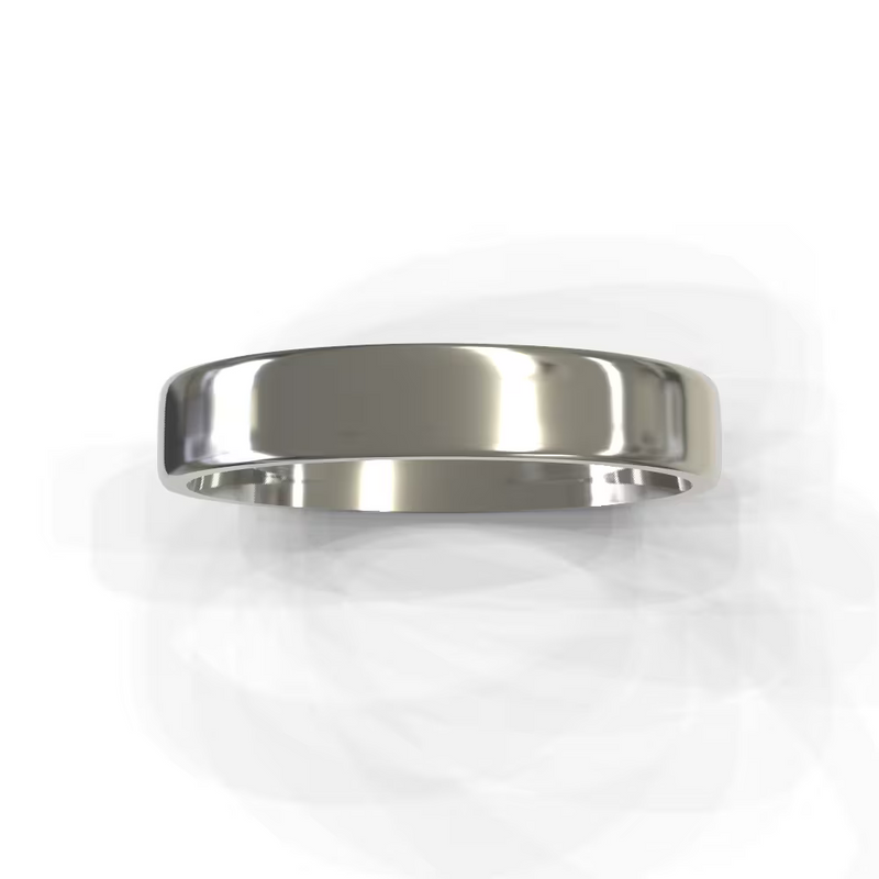Classic Flat Men's Wedding Band