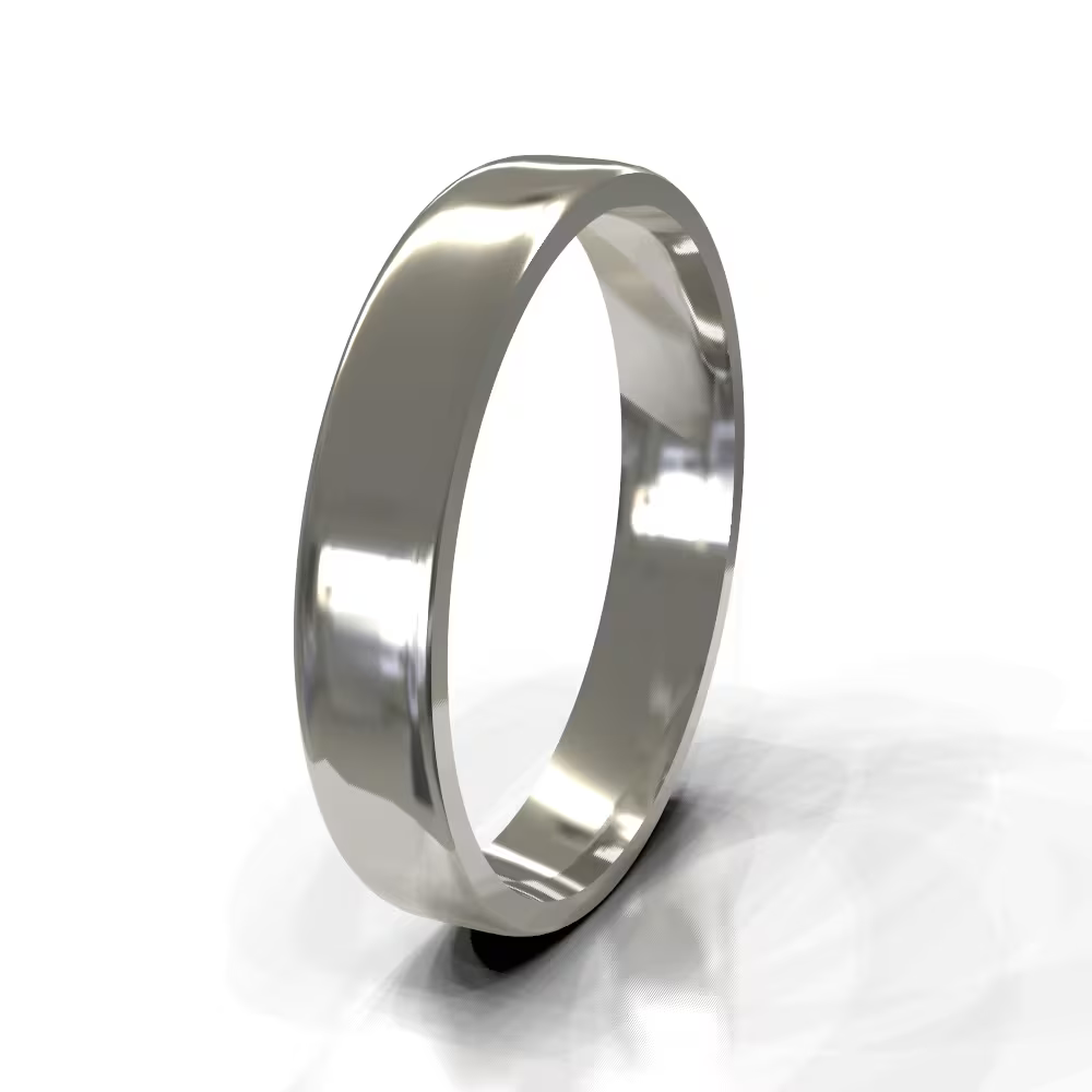 Classic Flat Men's Wedding Band