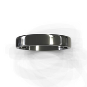 The Dakota Ring — Polished Flat Men's Wedding Band | The Jewel Concierge