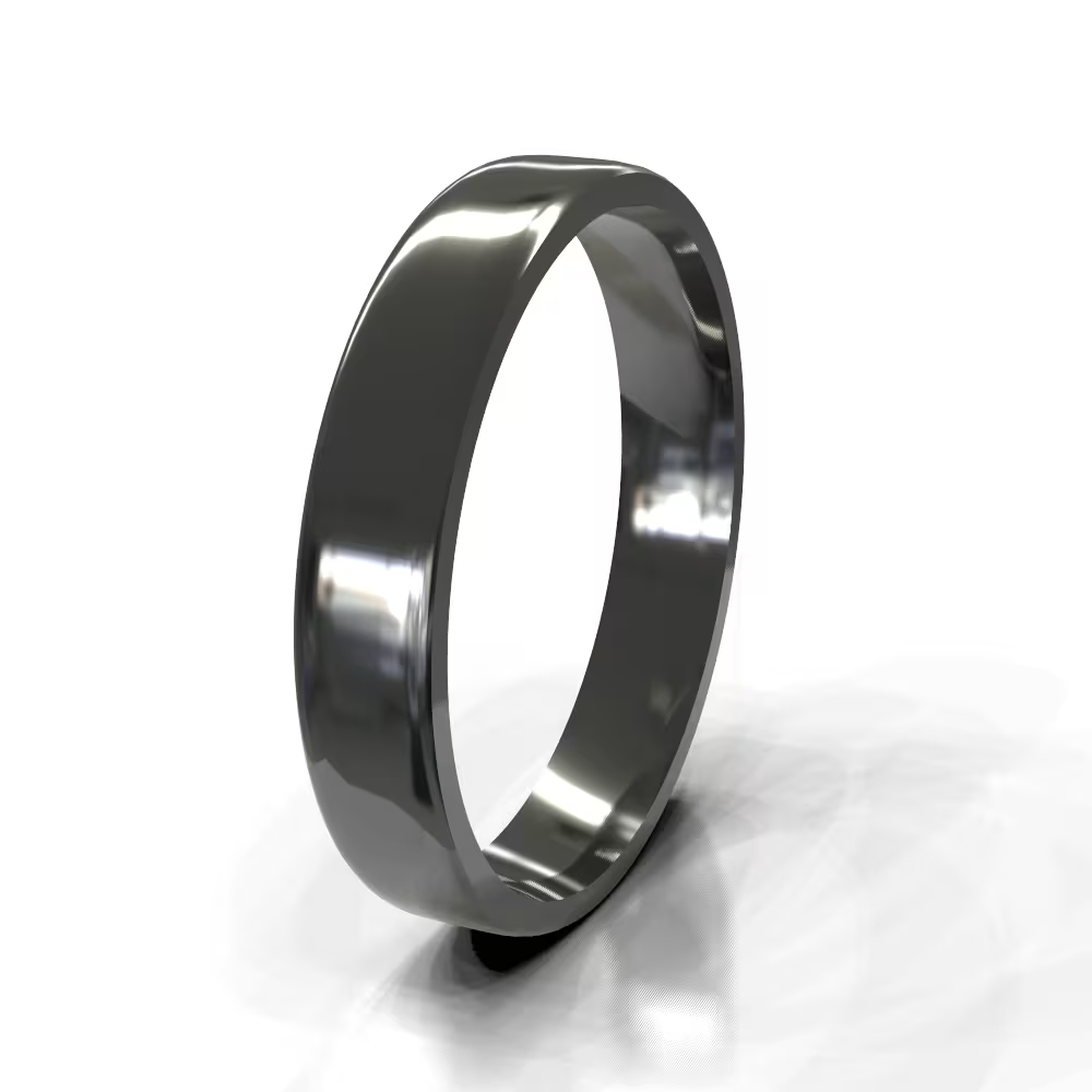 Classic Flat Men's Wedding Band
