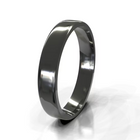Classic Flat Men's Wedding Band
