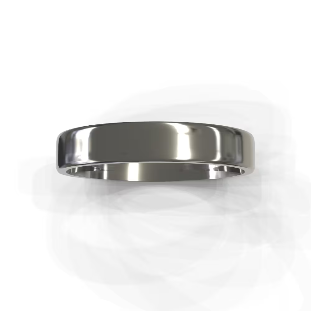Classic Flat Men's Wedding Band