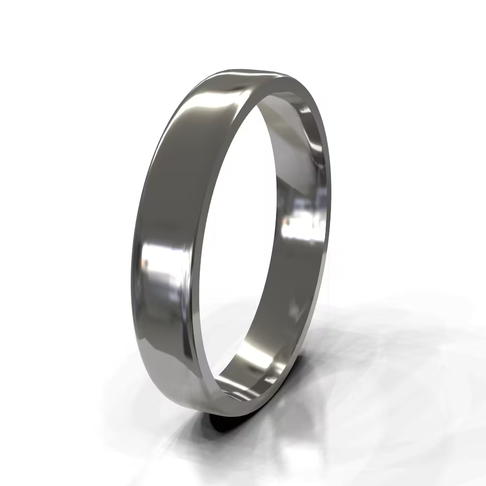 Classic Flat Men's Wedding Band