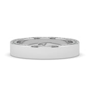 The Danielle Ring — Flat Lab-Grown Diamond Wedding Band with Pavé Edges | The Jewel Concierge