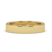 The Danielle Ring — Flat Lab-Grown Diamond Wedding Band with Pavé Edges | The Jewel Concierge