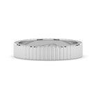 The Francesca Ring - Fluted Gold Band