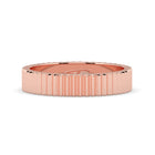 The Francesca Ring - Fluted Gold Band