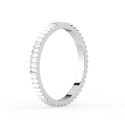 The Francesca Ring – Fluted Gold Band – The Jewel Concierge