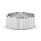 The Francesca Ring - Fluted Gold Band