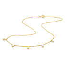 The Isabella Necklace - Hanging Pear Cut Diamonds
