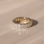 The Jade Ring — Radiant Lab-Grown Diamond Eternity Band | The Jewel Concierge