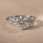 The Lumina Ring — Round with Round Brilliant Accents Lab-Grown Diamond Engagement Ring | The Jewel Concierge