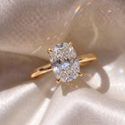 The Nova Ring — Elongated Cushion Solitaire Lab-Grown Diamond Engagement Ring | The Jewel Concierge