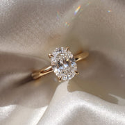 The Nova Ring — Oval Solitaire Lab-Grown Diamond Engagement Ring | The Jewel Concierge