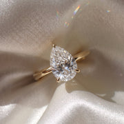 The Nova Ring - 2.0ct Pear Solitaire