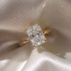 The Nova Ring — Radiant Solitaire Lab-Grown Diamond Engagement Ring | The Jewel Concierge