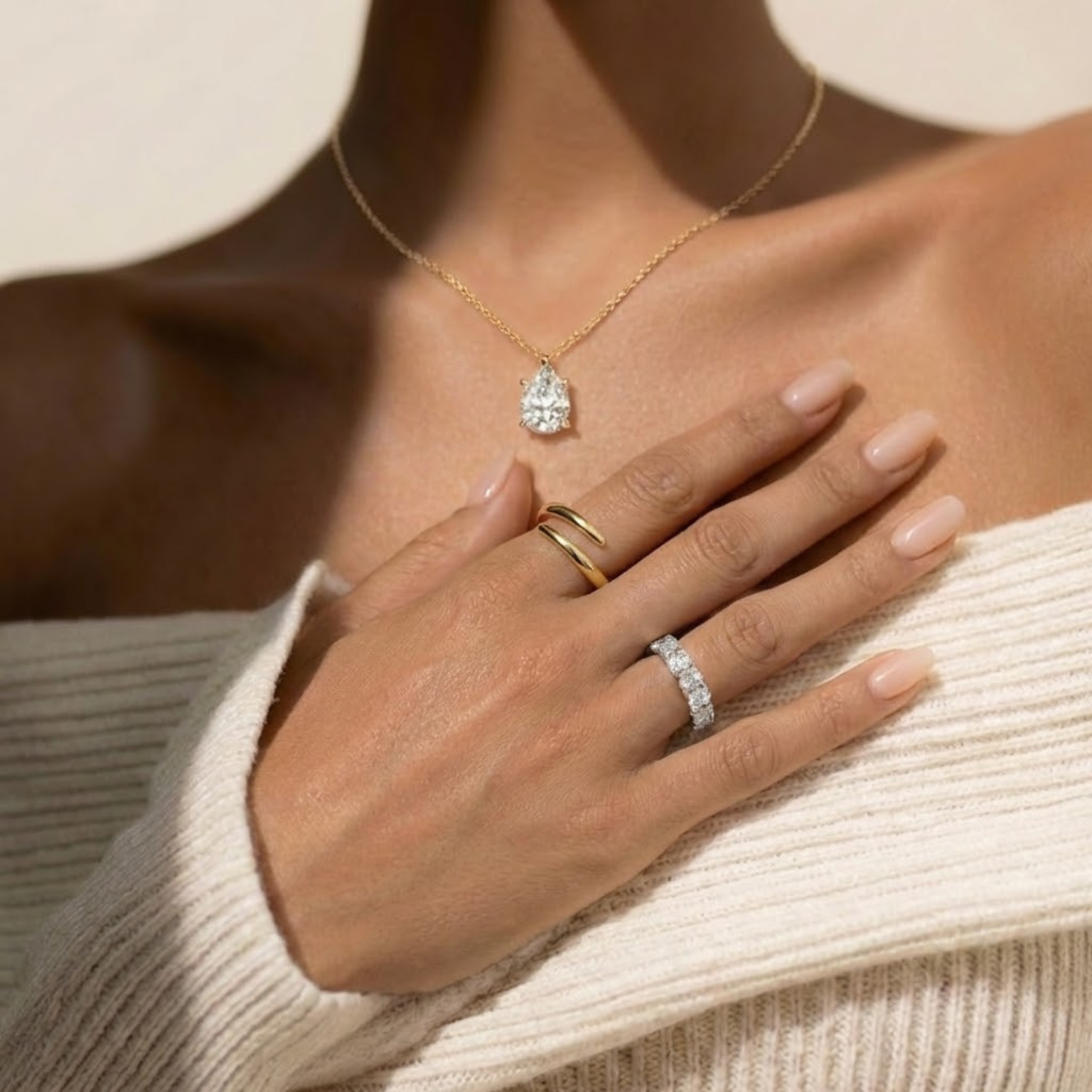The Isabella Ring - Open Wrap Around