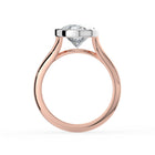 The Gabriella Ring - Oval Bezel with Split Band