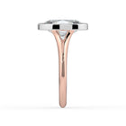 The Gabriella Ring - Oval Bezel with Split Band