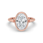 The Gabriella Ring - Oval Bezel with Split Band