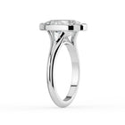 The Gabriella Ring - Oval Bezel with Split Band