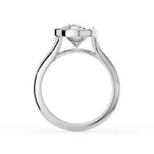 The Gabriella Ring - Oval Bezel with Split Band