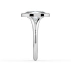 The Gabriella Ring - Oval Bezel with Split Band
