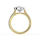 The Gabriella Ring - Oval Bezel with Split Band