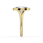 The Gabriella Ring - Oval Bezel with Split Band