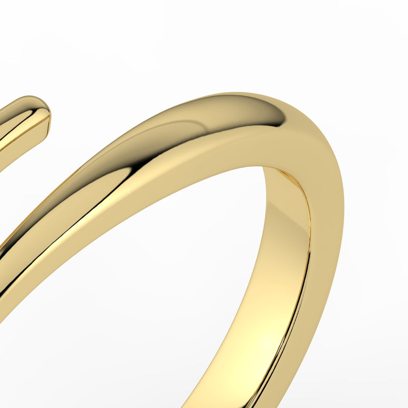 The Isabella Ring - Open Wrap Around