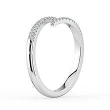 The Isabella Ring - Open Pavé Wrap Around